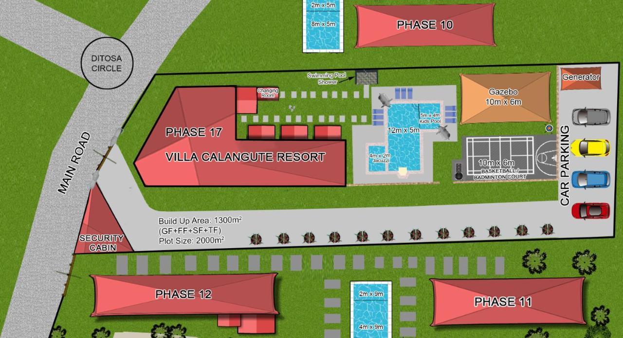 Villa Calangute Phase 12 Kültér fotó